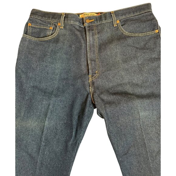 517 Levi Strauss & Co Boot Cut Mens 42x30 Zipper Fly - Picture 2 of 16